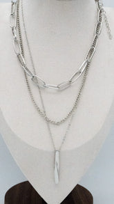 Silver Driplet Necklace